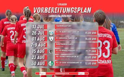 Sommer-Vorbereitung unserer Landesliga-Frauen